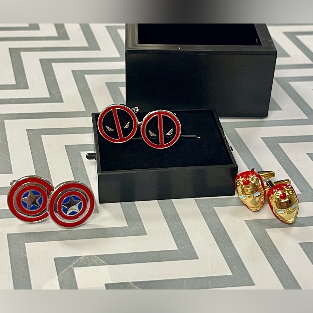 Marvel cuff links